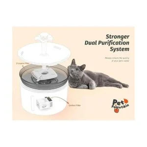 Loomla Fuente de agua para gatos fuente de agua para_3