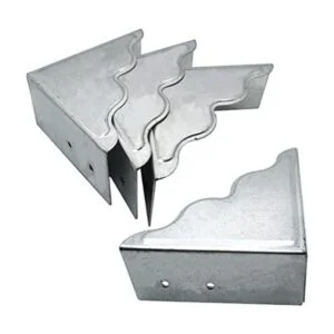 glrovazas Protector de esquina de caja de metal 8 piezas_1