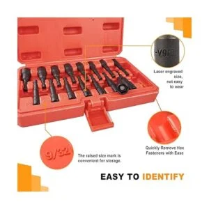 AKM TOOL Juego de tuercas magnéticas juego de_5