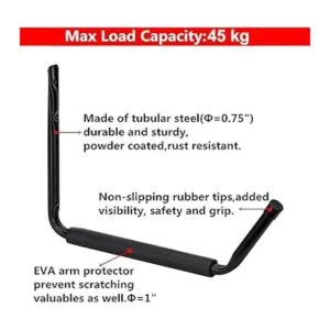 Bastidores de almacenamiento de kayak resistentes para_2