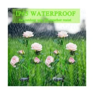 Juego de luces solares para jardín 2 unidades con 10_5