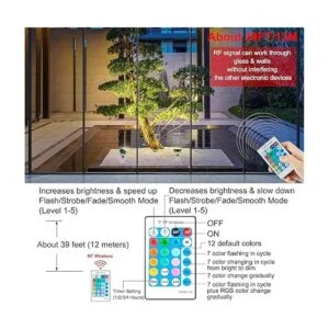 BIGMONAT Luz de paisaje recargable por USB foco de árbol_2