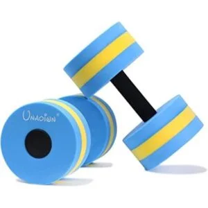 UNAOIWN Water Dumbbells Water Aerobics for Pool Fitness_1