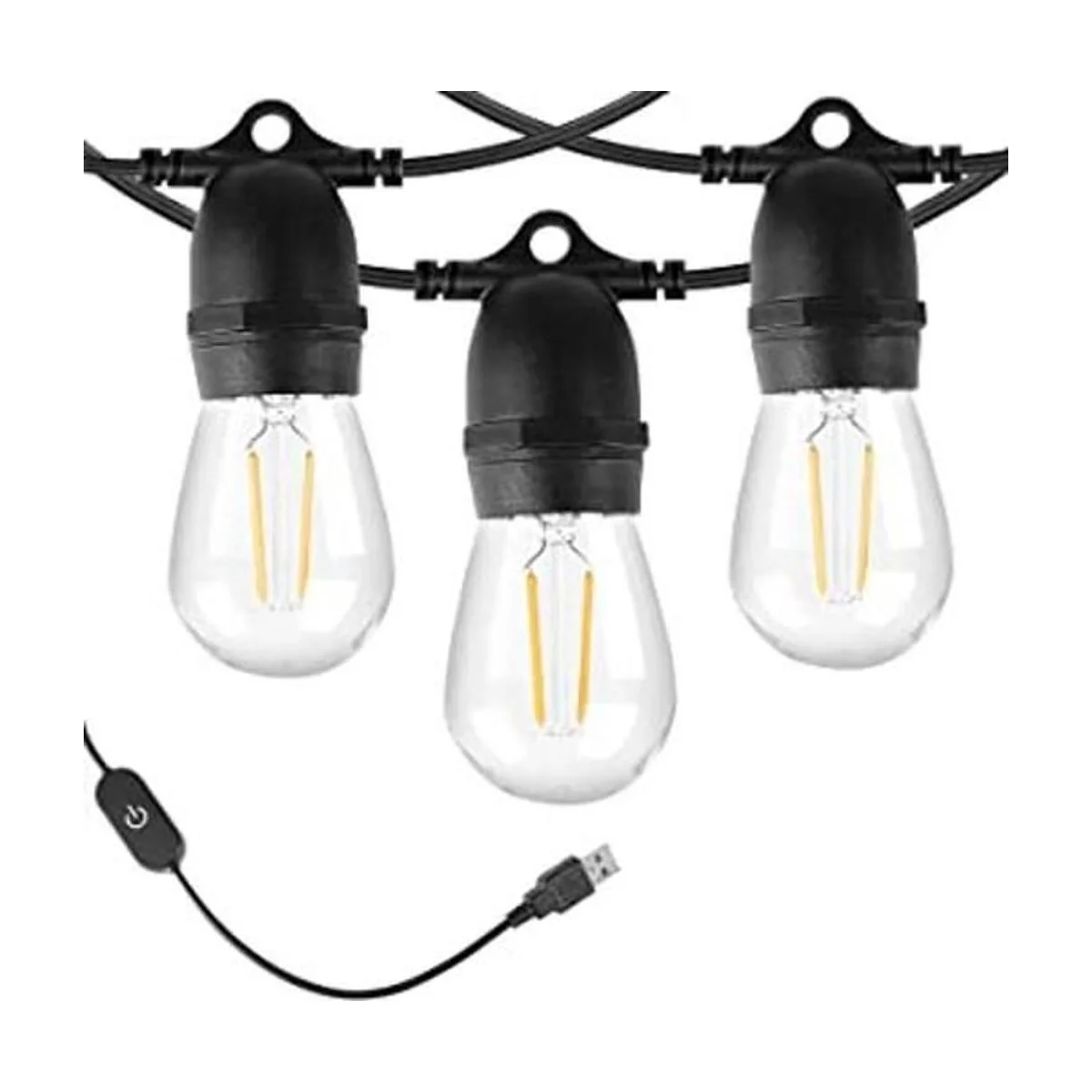 BRIMAX Cadena de luces para exteriores de 24.6 pies_1