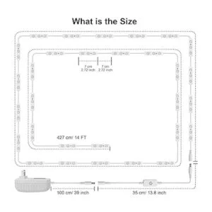 Kit de iluminación LED flexible para debajo del gabinete_6