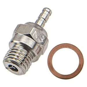 ShareGoo RC Glow Plug 3 N3 Medio Hot Spark Nitro Engine_4