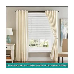 AYSUM Paquete de 10 soportes para barra de cortina_5