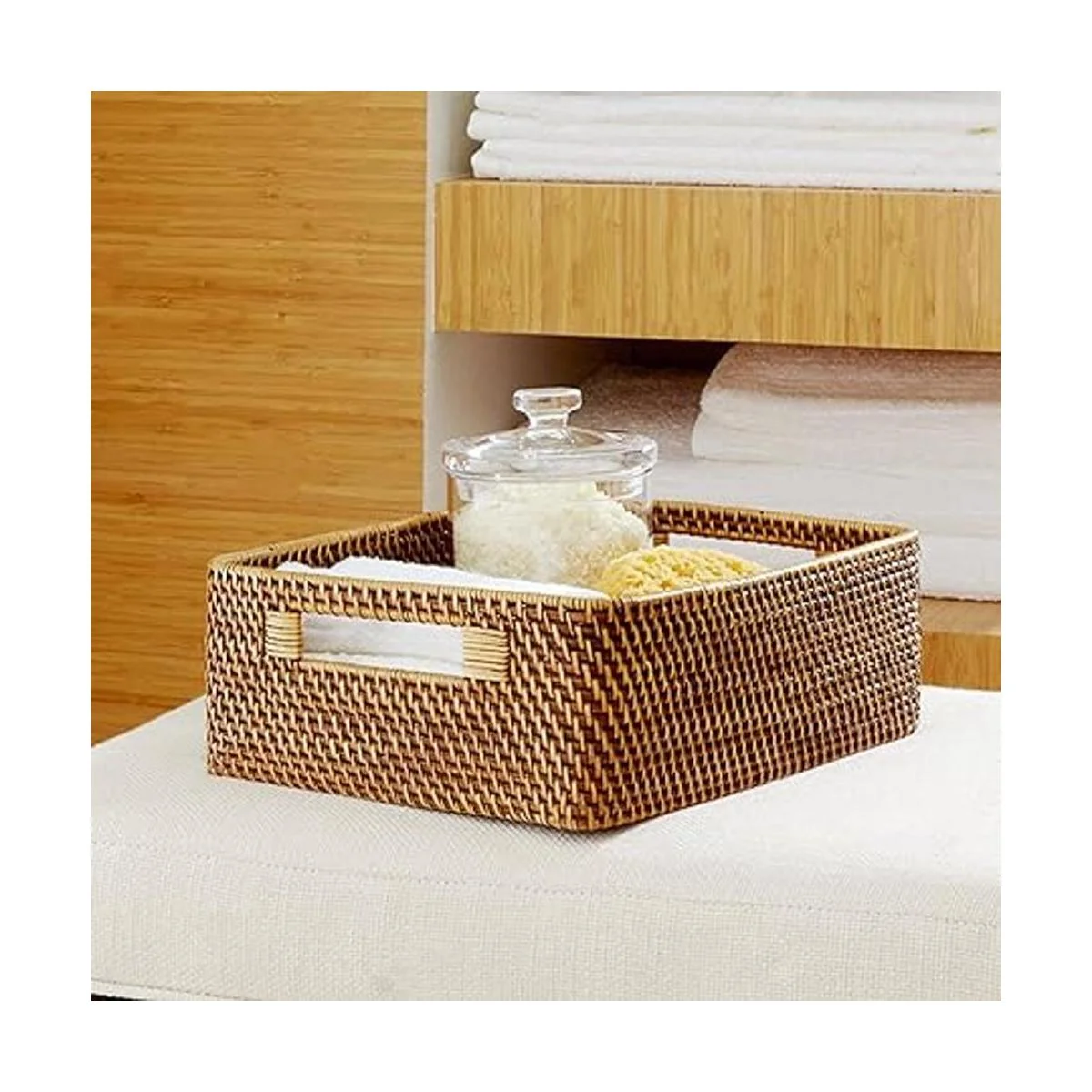 ZOOFOX Juego de 4 tarros de boticario acrílico 60 onzas_5