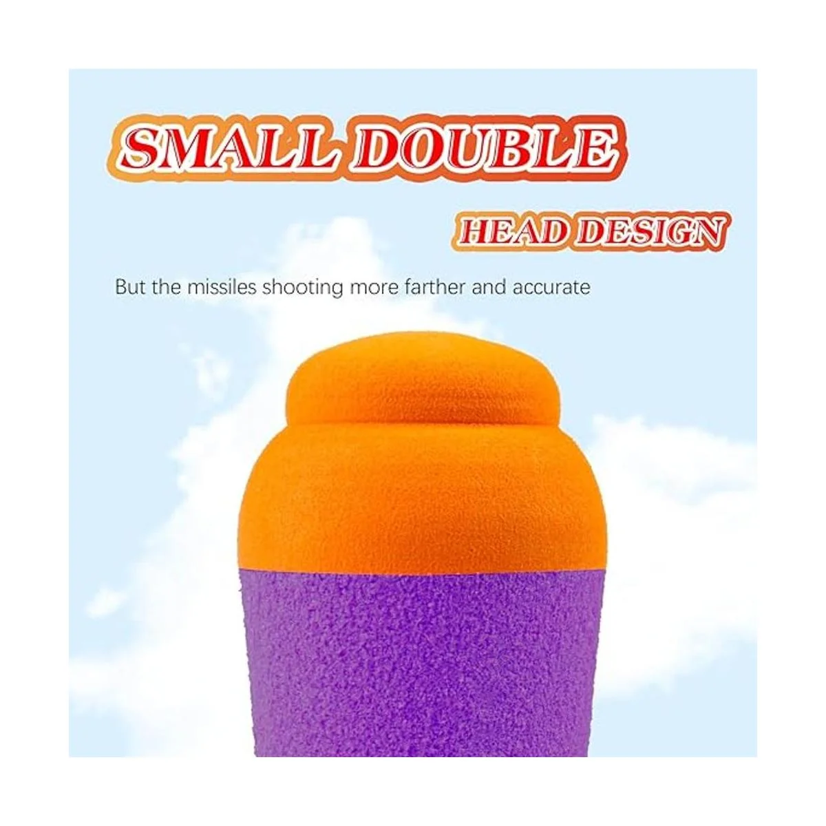 Aevdor Mega Misil Recambio para Nerf NStrike Elite Series_4