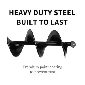 Broca de taladro de 3 x 24 pulgadas para plantar Barrena_4