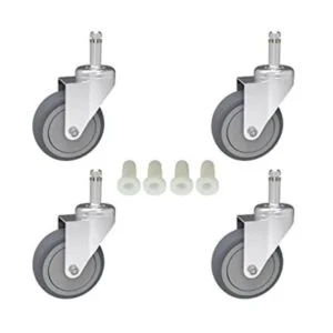 RILIDRI Rueda de vástago giratorio de 3 pulgadas rueda de_1