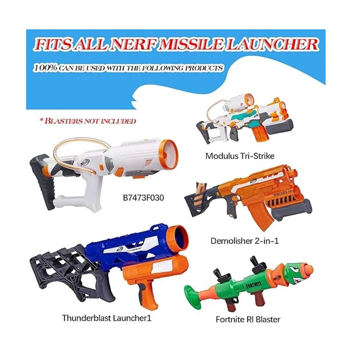 Aevdor Mega Misil Recambio para Nerf NStrike Elite Series_2