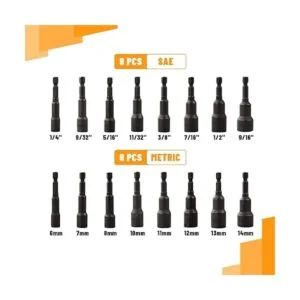 AKM TOOL Juego de tuercas magnéticas juego de_2