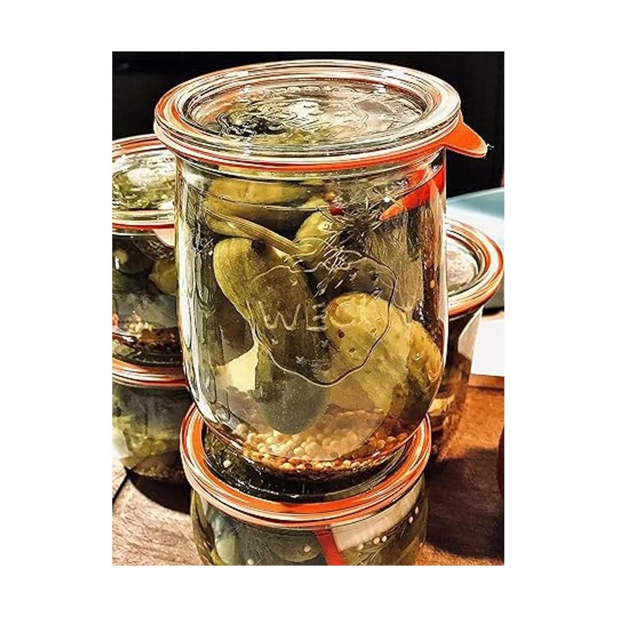 WECK Tarro de tulipán 745 Weck de 1 litro Tarros_3