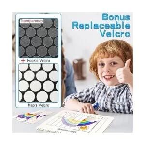 Libro de mantener ocupados los niños juguetes Montessori_4