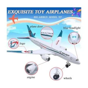 OTONOPI Juguetes de avión Bump and Go Airlines Modelo de_5