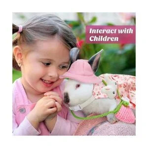 Weewooday 2 juegos de disfraz de conejo para mascotas_5