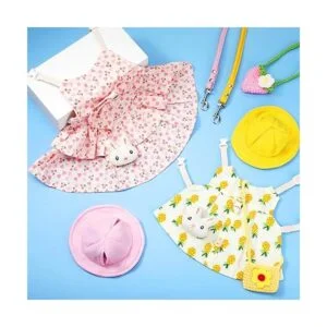 Weewooday 2 juegos de disfraz de conejo para mascotas_7