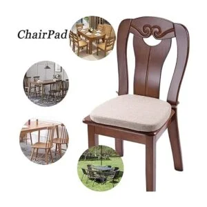 KGPLOME Cojín de silla con lazos para sillas de comedor_2