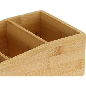 Dicunoy Paquete de 2 bolsas de té de bambú caja de_5