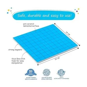 131 unidades de base magnética jumbo diez bloques para_5
