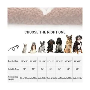 Cama lavable para perros cama de felpa lujosa para_6