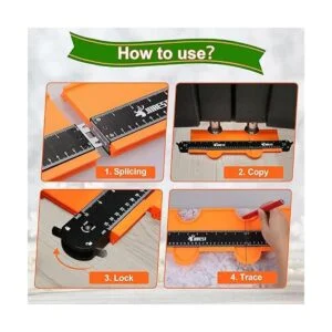 JOREST Calibre de perfil conectable 10 5 pulgadas_3