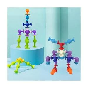 Juego de construcción de juguetes con ventosa de 48_5