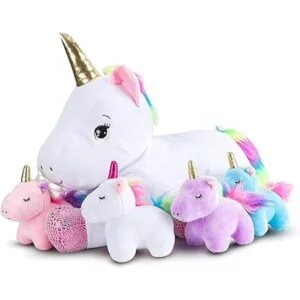 Animales de peluche de unicornio de 16 pulgadas regalos_3