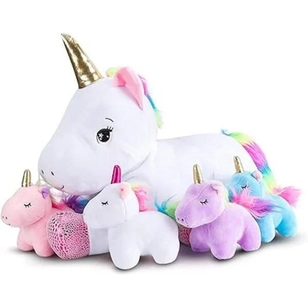 Animales de peluche de unicornio de 16 pulgadas regalos_3