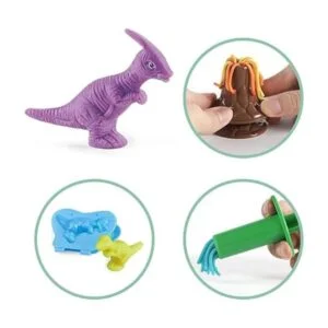 Juguetes de masa de color dinosaurio 2 en 1 37 piezas con_4