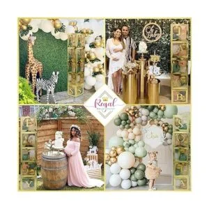 96 cajas de globos para decoración de despedida de soltera_6