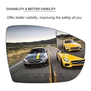 Espejo lateral derecho del pasajero de repuesto para Ford_3