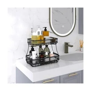 CHLORYARD Cesta de frutas de 2 niveles para cocina cesta_5