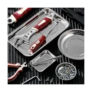 4 bandejas magnéticas redondas cuadradas magnéticas de_7