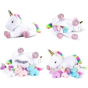 Animales de peluche de unicornio de 16 pulgadas regalos_2
