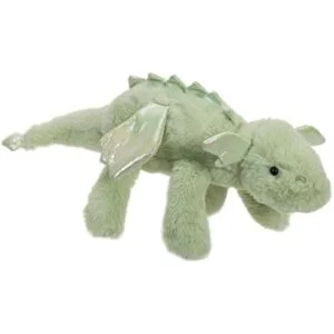 Apricot Lamb Juguetes de peluche verde dragón acostado_3