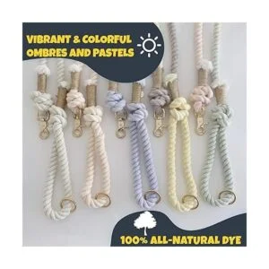 PUPPYSENTIALS Correas de cuerda para perros cuerda para_5