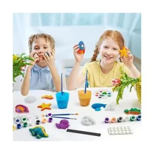 Juboury Kit de pintura para niños de arte y manualidades_4