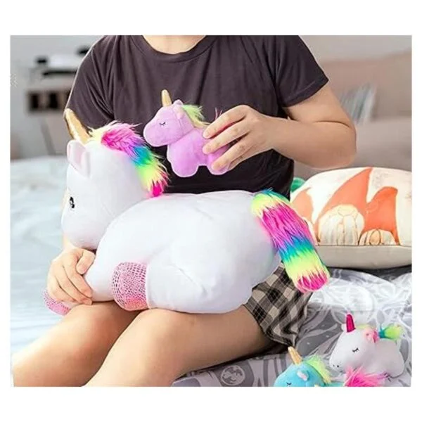 Animales de peluche de unicornio de 16 pulgadas regalos_6