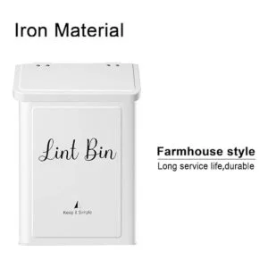 SUBEKYU Contenedor magnético de metal para lavandería_3