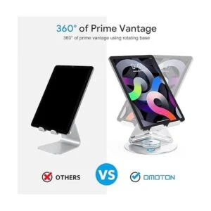 OMOTON Soporte giratorio para tablet con base giratoria_2