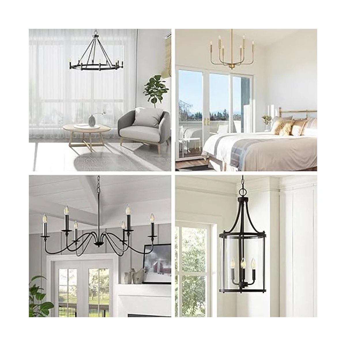 Bombillas LED B11 E12 regulables de 4 W equivalente a 40_4