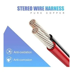 RDBS Arnés de cables estéreo para coche adaptador de_3