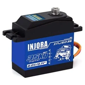 INJORA Servo RC Servo digital de 77.2 lbs de alto par de_1