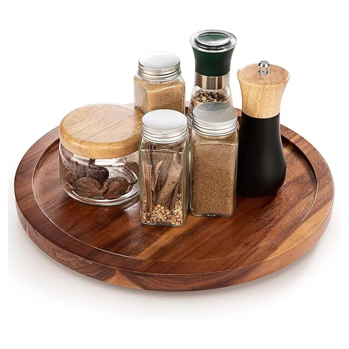 TIDITA Susan Lazy Susan de 13 pulgadas para mesa_1