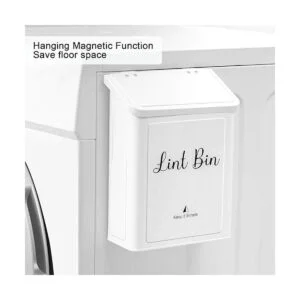 SUBEKYU Contenedor magnético de metal para lavandería_5