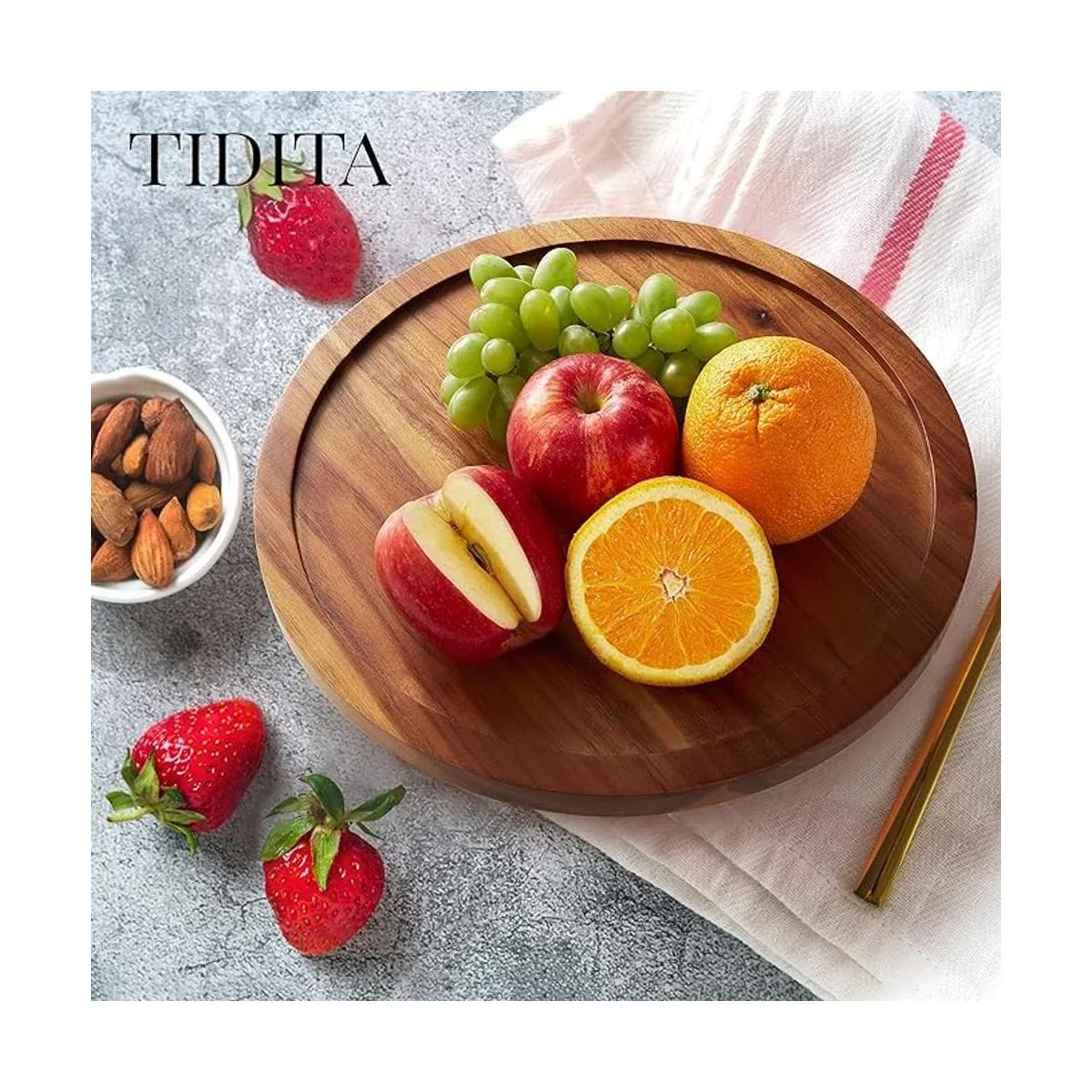 TIDITA Susan Lazy Susan de 13 pulgadas para mesa_4