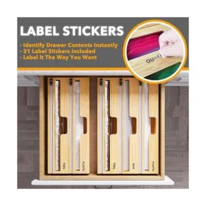 SpaceAid WrapNeat Organizador 2 en 1 con cortador y_3