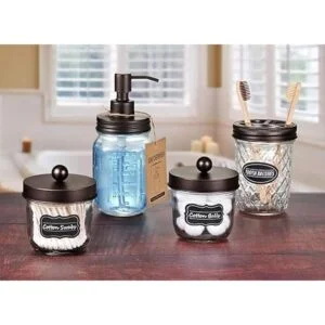 Tapas dispensadoras de jabón líquido Mason Jar 304_5